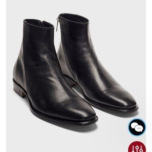Lewis slant zipper boot John varvatos
